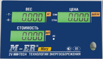 Пленочная панель передняя 223 АС LCD в Красноярске